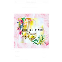 Aurelia • Events logo, Aurelia • Events contact details