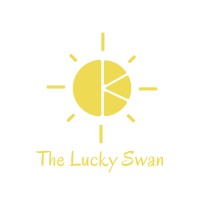 The Lucky Swan logo, The Lucky Swan contact details