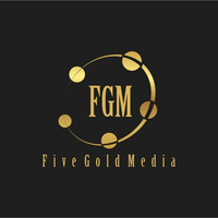 FIVE GOLD MEDIA logo, FIVE GOLD MEDIA contact details