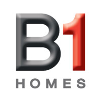 B1 Homes logo, B1 Homes contact details