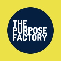 The Purpose Factory logo, The Purpose Factory contact details