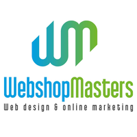 WebshopMasters logo, WebshopMasters contact details