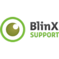 BlinX Support logo, BlinX Support contact details