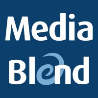 MediaBlend logo, MediaBlend contact details