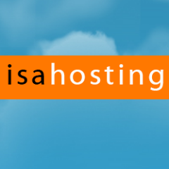 IsaHosting logo, IsaHosting contact details