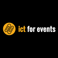 ICT for Events logo, ICT for Events contact details