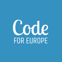 Code for Europe logo, Code for Europe contact details