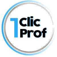 1clic1prof logo, 1clic1prof contact details