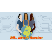 UMSL Women Hack logo, UMSL Women Hack contact details