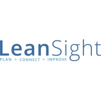 LeanSight logo, LeanSight contact details