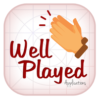 WellPlayedApps logo, WellPlayedApps contact details