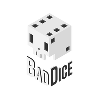 BadDice logo, BadDice contact details