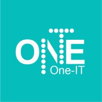 One-IT logo, One-IT contact details