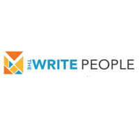 The Write People logo, The Write People contact details