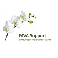 MVA Support logo, MVA Support contact details