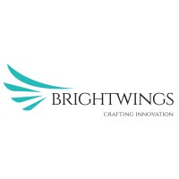 BrightWings logo, BrightWings contact details