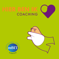 Hier Ben IK coaching logo, Hier Ben IK coaching contact details