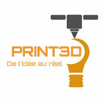 PRINT3D logo, PRINT3D contact details