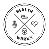 HealthWorkx logo, HealthWorkx contact details