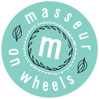 Masseur on wheels logo, Masseur on wheels contact details