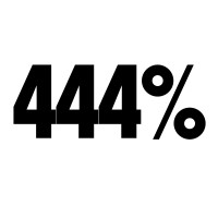 444% Inc. logo, 444% Inc. contact details