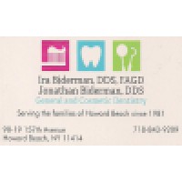 Ira Biderman, DDS FAGD logo, Ira Biderman, DDS FAGD contact details