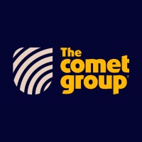 The Comet Group logo, The Comet Group contact details