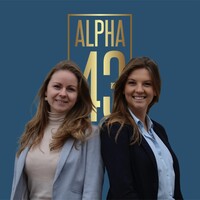 ALPHA 43 logo, ALPHA 43 contact details