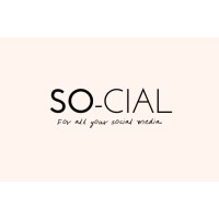 SO-CIAL logo, SO-CIAL contact details