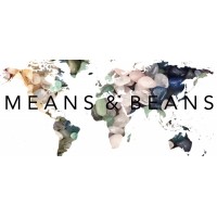 Means & Beans logo, Means & Beans contact details