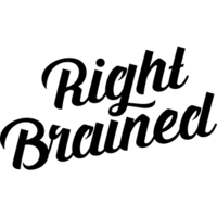 Right Brained logo, Right Brained contact details