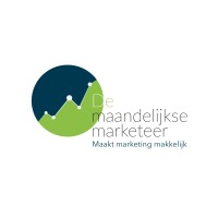 De maandelijkse marketeer logo, De maandelijkse marketeer contact details