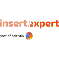 insert/expert logo, insert/expert contact details