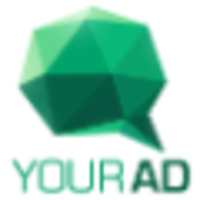 YOUR AD logo, YOUR AD contact details