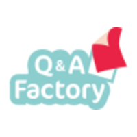 Q&A Factory logo, Q&A Factory contact details