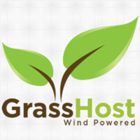 GrassHost logo, GrassHost contact details