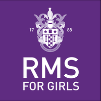 RMS for Girls logo, RMS for Girls contact details