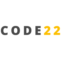 CODE22 logo, CODE22 contact details