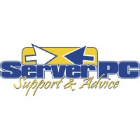 ServerPC logo, ServerPC contact details