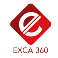 EXCA360 logo, EXCA360 contact details