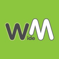 WideM logo, WideM contact details