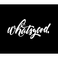 whatsgood. logo, whatsgood. contact details