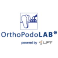 OrthoPodoLab logo, OrthoPodoLab contact details