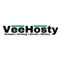 VeeHosty logo, VeeHosty contact details