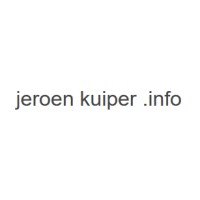 jeroenkuiper.info logo, jeroenkuiper.info contact details