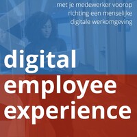 Boek: Digital employee experience logo, Boek: Digital employee experience contact details