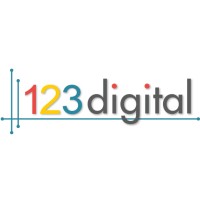 123 Digital logo, 123 Digital contact details