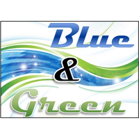 Blue & Green logo, Blue & Green contact details