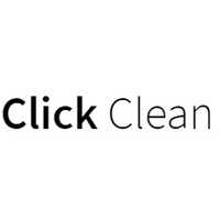 Click Clean logo, Click Clean contact details