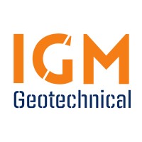 IGM Geotechnical logo, IGM Geotechnical contact details